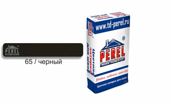 Затирка для швов PEREL RL 0465 черная, 25 кг