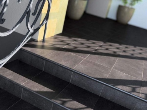 Клинкерная ступень фронтальная Duero Aranda Gres de Aragon 293x330x35/12 мм